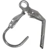 Image de Rayher crochets boucles d’oreilles en inox av. fermoir 4pc 15mm platine, 2217421