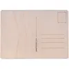 Image de Rayher 62843505 Lot de 2 cartes postales en bois 14,8 x 10,5 x 0,3 cm