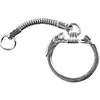 Image de Rayher - 2228921   Porte-clés 20 mm de diamètre, 6 cm, sous blister de 2 pièces, plat