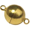 Image de Rayher Fermoir magnétique extra fort, création bijoux 10 mm ø plaqué or, 2224189