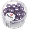 Image de Rayher Renaissance 14402308 Lot de 25 Perles de Cire en Verre 8 mm