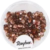 Image de Rayher Perles facettées en verre bijoux 4mm ø bte 100 pc praliné irisé, 14200532