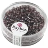Image de Rayher Perles de rocailles 4mm ø bte 17g av garniture argent + Rainbow, 14384311