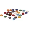 Image de Rayher Perles en verre, multicolore, 1 pot, 55g, 5,4mm ø, gros trou 1,3mm ø, opaque, arts créatifs, décorations, macramé, bijoux-1418449