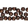 Image de Rayher Hobby 1250405 perles en bois FSC 100%, poli, 12 mm Ã Weber, sous blister 32stück,
