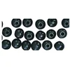 Image de Rayher Hobby 1250401 perles en bois FSC 100%, poli, 12 mm Ã Weber, sous blister 32stück,