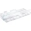 Image de Rayher 3902300 boite de rangement plastique, 14 sections pratiques, transparent