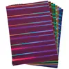 Image de Rayher 67301999 Papier à effet Hologramme Mix, A4, Colore, 250g/m2, 8 couleurs 8feuilles