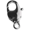 Image de Rayher 2219322 SB-Btl Fermoir Mousqueton avec oeillet Rotatif 8,9 x 16,8 mm