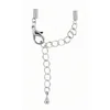 Image de Rayher Fermoir mousqueton à spirale création bijoux, 2pc, 1 mm platine, 2222921