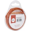 Image de Rayher 5521634 Ruban d'organza, 7 mm, SB de rouleau de 10 m, orange