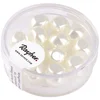 Image de Rayher 14409100 Lot de 13 Perles Renaissance Blanc Neige 9 mm Ø