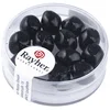 Image de Rayher Lot de 13 Perles de Renaissance 9 mm Noir