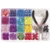 Image de Rayher 14797999 Kit complet de perles, multicolore, plastique, avec coffret, pince et accessoires, création de bijoux
