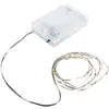 Image de Rayher Mini guirlande lumineuse, 1 pce, 130cm, 20 lampes LED, alimentation à piles, minuterie, intérieur, décoration, anniversaire, Halloween, Noel-69228159, Jaune Clair
