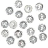 Image de Rayher Perles facettées verre roue 6x3mm ø 40pc crist. de roche irisé, 14204801