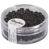 Image de Rayher 1406701 Perles indiennes Ø 4,5 mm Noir