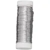 Image de Rayher Bobine de fil de cuivre, couleur argent, ø 0,25 mm, longueur 100m, extensible, multi-usage, art floral, objets décoratifs, bijoux-2403600