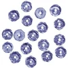 Image de Rayher Perles facettées en Verre Bijoux 4 mm ø BTE 100 pc Saphir irisé, 14200830