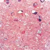 Image de Rayher Perles facettées verre polies 6mm ø bte 50 pc quartz rose irisé, 14201810