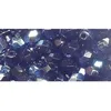 Image de Rayher Perles facettées en Verre, Poli 6mm ø BTE 50 pcs Saphir irisé, 14201830
