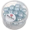Image de Rayher 14402356 Renaissance Boîte de 25 Perles en Verre ciré Ø 8 mm