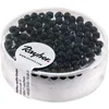 Image de Rayher Perles facettées en Verre 3 mm ø boîte 100 pcs Noir irisé, 14202576