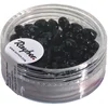 Image de Rayher Perles facettées en verre Olive 4 mm ø bte 50 pc non-irisé noir, 14203576