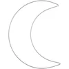 Image de Rayher 24124000 Fil demi-lune, argent, métal, 19,5 x 25 cm, 1 pce., art décoratif (Lot de 2)