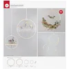 Image de Rayher Anneaux bambou cerceaux en bois av. cordon ø12-30cm 5pcs nature, 64505505
