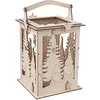 Image de Rayher Lanterne en Bois Lutin FSC Mix Credit nature 15,3x15,3x26,5cm, 64517505, Beige