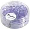 Image de Rayher Perles facettées en Verre Bijoux 6 mm ø BTE 50 pces Lilas irisé, 14201308