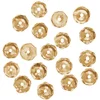 Image de Rayher Perles facettées en verre 3 mm ø bte 100 pces topaze clair irisé, 14201807