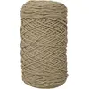 Image de Rayher Braidy Fil de recyclage, 1 pelote de env. 250m, tressé, 2 mm, vert roseau, technique du macramé, 42009503