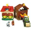 Image de Dickie Toys Happy Farm House 203818000 Kit de ferme pour enfants à partir de 1 an Motif tracteur avec animaux Lumière et son Multicolore