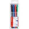Image de STABILO SENSOR - Stylo feutre pointe fine - Pochette x 4 stylos-feutres - pointe 0,3 mm - Noir/bleu/rouge/vert