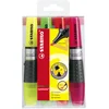 Image de STABILO LUMINATOR - Surligneur - Pochette x 4 surligneurs fluo - Coloris assortis