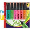 Image de STABILO BOSS ORIGINAL Lot de 8 surligneurs
