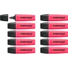 Image de STABILO BOSS ORIGINAL - Surligneur - Lot x 10 surligneurs fluo - Rose