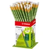 Image de STABILO GREENgraph - Crayon papier - Pot x 60 crayons graphite HB - avec bout gomme