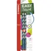 Image de STABILO EASYgraph - Crayon graphite ergonomique - Blister x 2 crayons papier - HB - bleu ardoise - Droitier