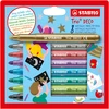 Image de STABILO Feutres de Décorations - Boîte-cadeau en carton avec 8 couleurs assorties pour le dessin et les loisirs créatifs