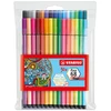 Image de STABILO Pen 68 Pochette de 30 feutres de dessin de qualité premium coloris assortis dont 6 fluo