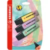 Image de STABILO BOSS ORIGINAL Pastel - Surligneur - blister x 3 surligneurs pastel - jaune + lilas + menthe