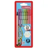 Image de Feutre dessin - STABILO Pen 68 - Etui carton x 8 feutres de coloriage pointe moyenne - coloris pastel