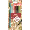 Image de STABILO Pen 68 - Feutre dessin - Etui carton x 10 feutres de coloriage pointe moyenne - Coloris Nature - Edition NatureCOLORS