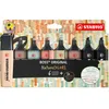 Image de STABILO BOSS ORIGINAL NatureCOLORS - Surligneur - Etui carton x 8 surligneurs couleurs nature