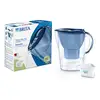 Image de Carafe filtrante Marella bleue 2,4 L et filtre Maxtra Pro Brita france