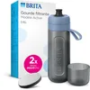Image de BRITA Gourde filtrante Active Bleu Foncé (0,6 L) réduit Le Chlore, Les Particules Fines   15 µm, Certains pesticides, herbicides et Hormones. Préserve Les minéraux tels Que Le Calcium et Le magnésium