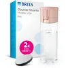 Image de BRITA gourde filtrante Vital Abricot (0,6 L), 2 filtres MicroDisc